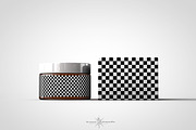 Amber Cosmetics Pot & Box Mock-Up, a Packaging Mockup by TSOBG (Thumbnail 11 of 21)