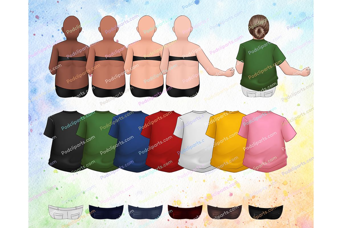Family sitting Clipart PNG Custom, a Person Illustration by Podcliparts (Photo 2 of 10)