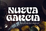 Nueva Garcia - Retro Display, a Serif Font by Arterfak Project (Thumbnail 1 of 14)