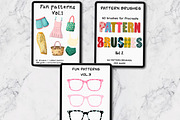 Fun Patterns Bundle for Procreate, a Brush Add-On by Tanya’s Digital Art (Thumbnail 1 of 10)
