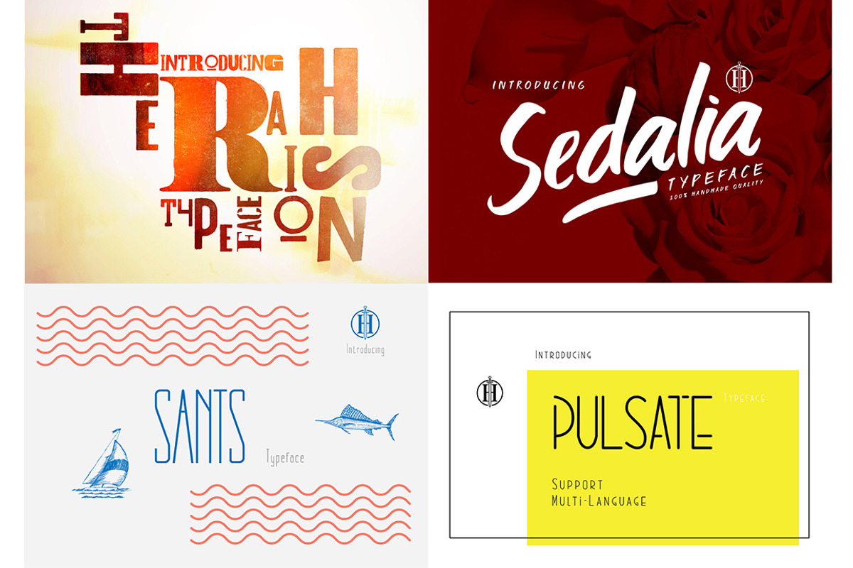 Sweet Heart Bundle, a Font by Heroglyphs Studio (Photo 6 of 7)