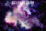 Watercolor Galaxy Set, a Texture Illustration by Salted Galaxy (Thumbnail 3 of 7)