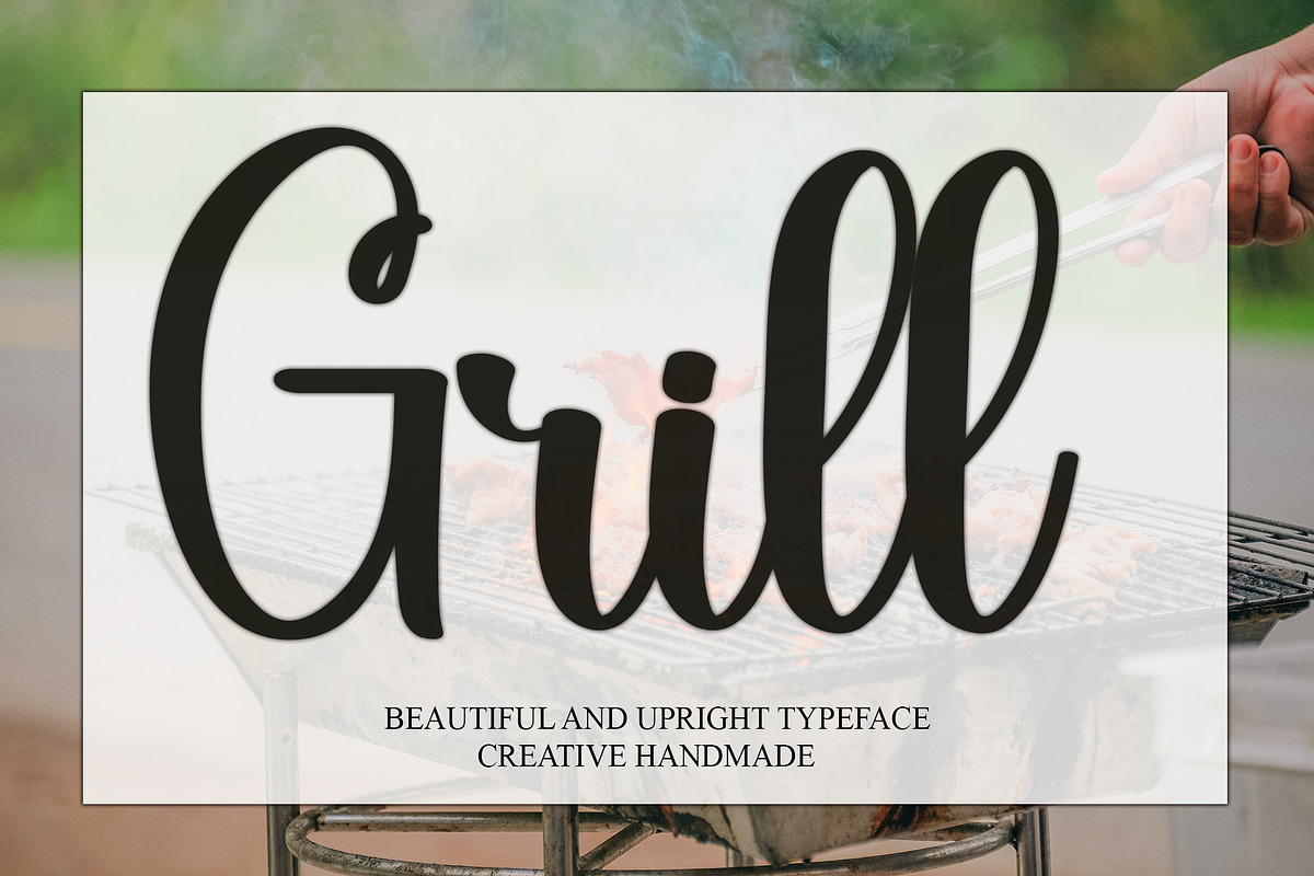 Grill, a Handwritten Font by InermediaSTUDIO (Photo 1 of 6)
