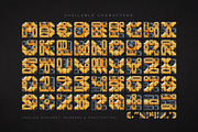 GDT1 - Color Bitmap Font, a Symbol Font by Gleb Guralnyk (Thumbnail 5 of 6)