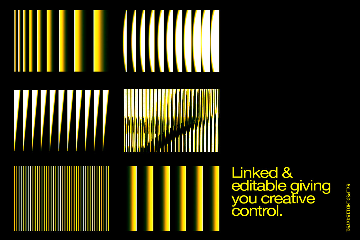 Reeded Glass Displacement System, a Texture Graphic by Twenty75 (Photo 4 of 9)
