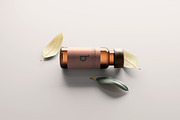 Amber Glass Vial Bottle Mockups, a Cups & Container Mockup by pmvch (Thumbnail 20 of 20)
