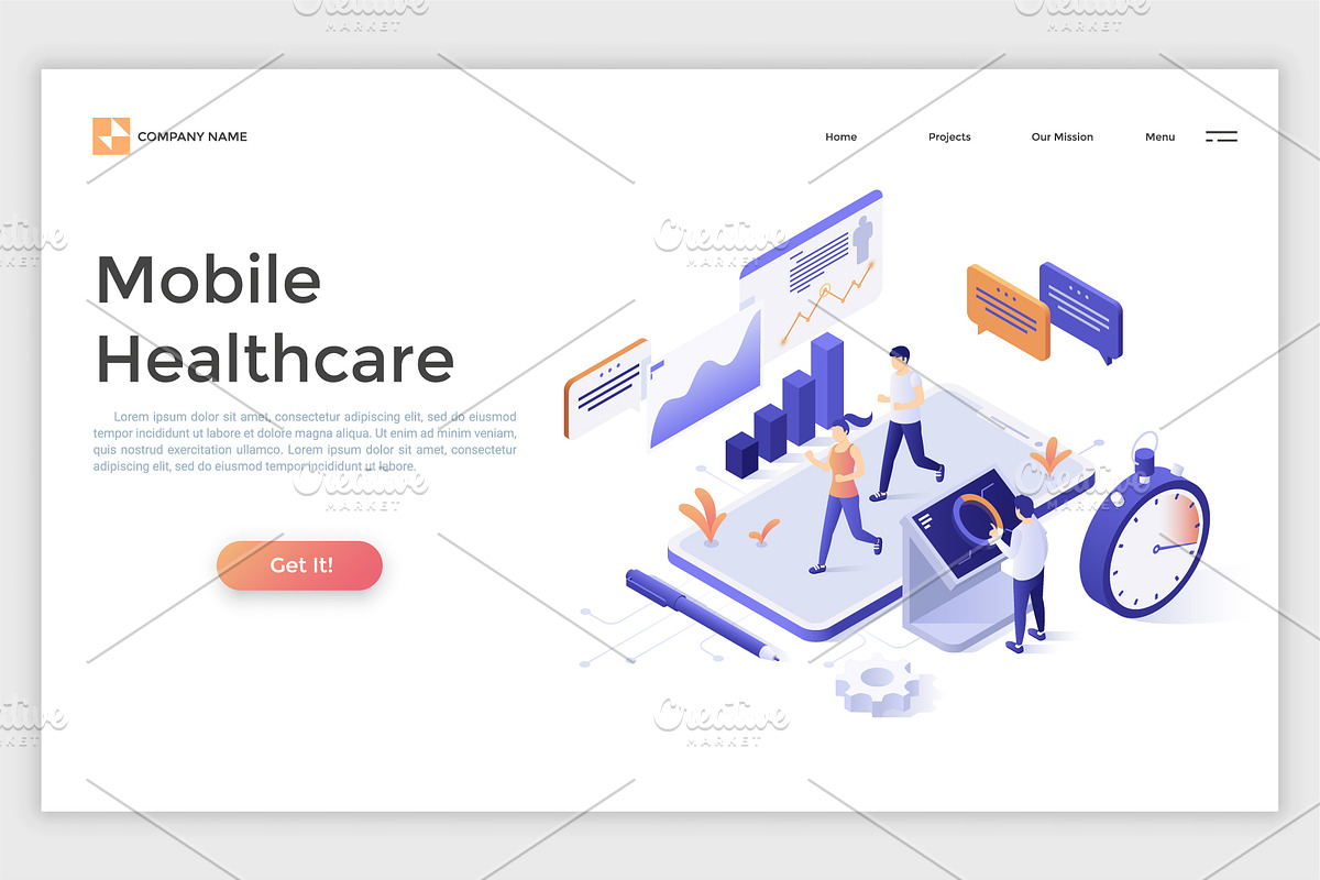 Isometric Solutions Mini. Part 1, a Templates & Theme by Andrew Kras Design (Photo 7 of 14)