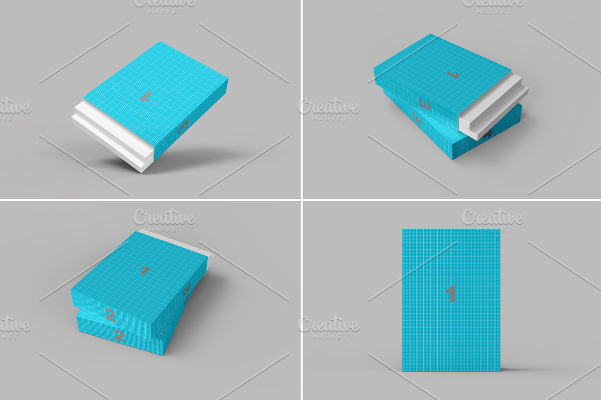 Photocopy Paper Ream Mockup, a Packaging Mockup by Illusiongraphic (Photo 19 of 20)