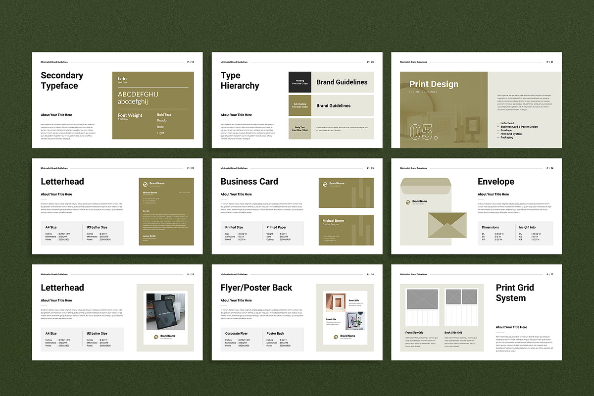 Brand Guideline Presentation, a Presentation Template by Spark_Creative (Photo 5 of 7)