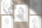10 Line Art Posters, a Decorative Illustration by Miracles Everywhere (Thumbnail 7 of 8)
