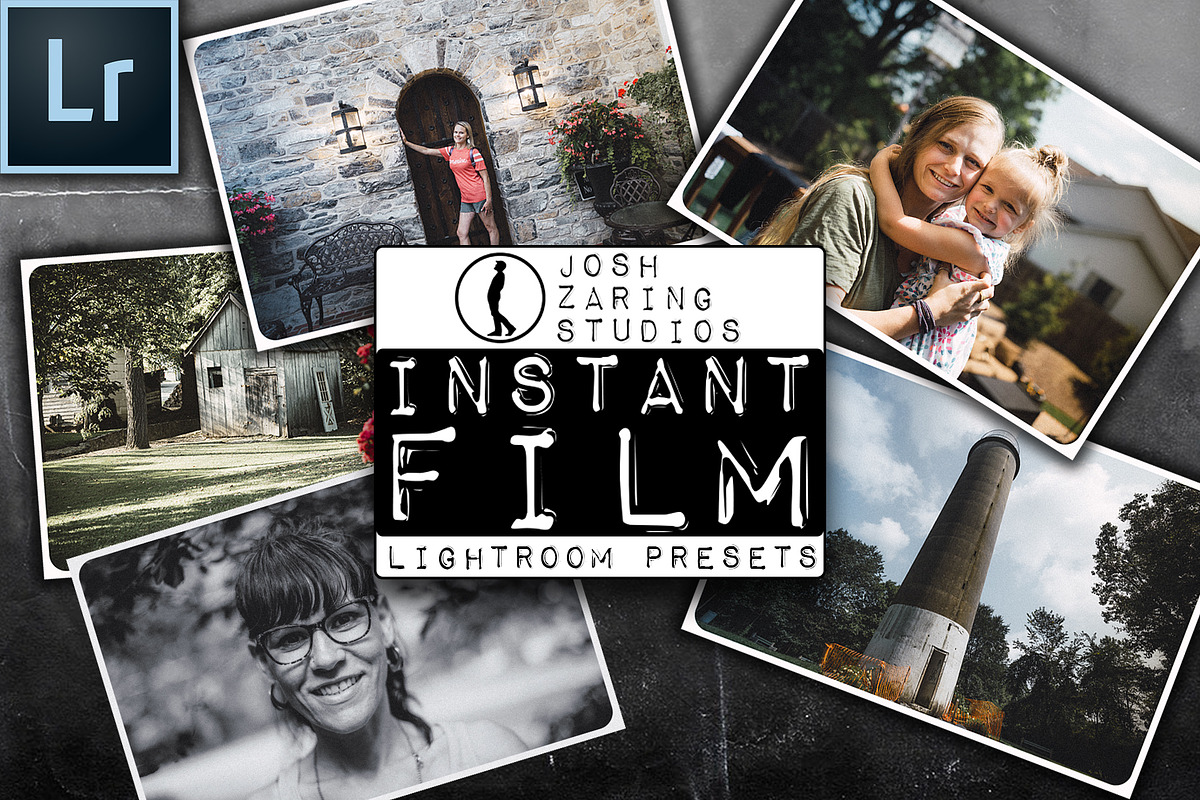 Instant Film Lightroom Presets, a Layer Style Add-On by Josh Zaring Studios (Photo 1 of 6)