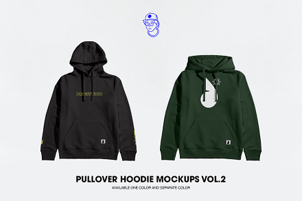 Pullover Hoodie Mockups Vol.2, a Hoody Mockup by DRGSTUDIO