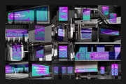 Subway Advertising Set Mockup, a Mockup by Arvalamockup (Thumbnail 4 of 10)