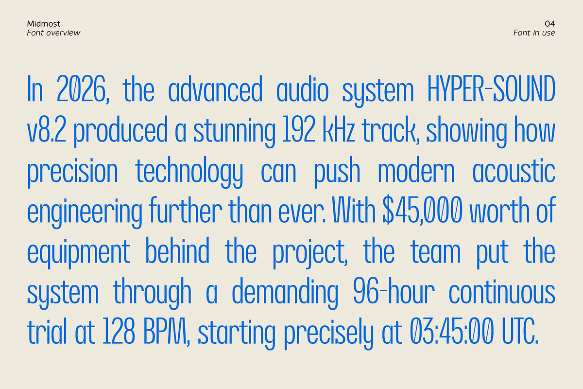 Midmost, a Sans Serif Font by Zafara Studios (Photo 4 of 12)