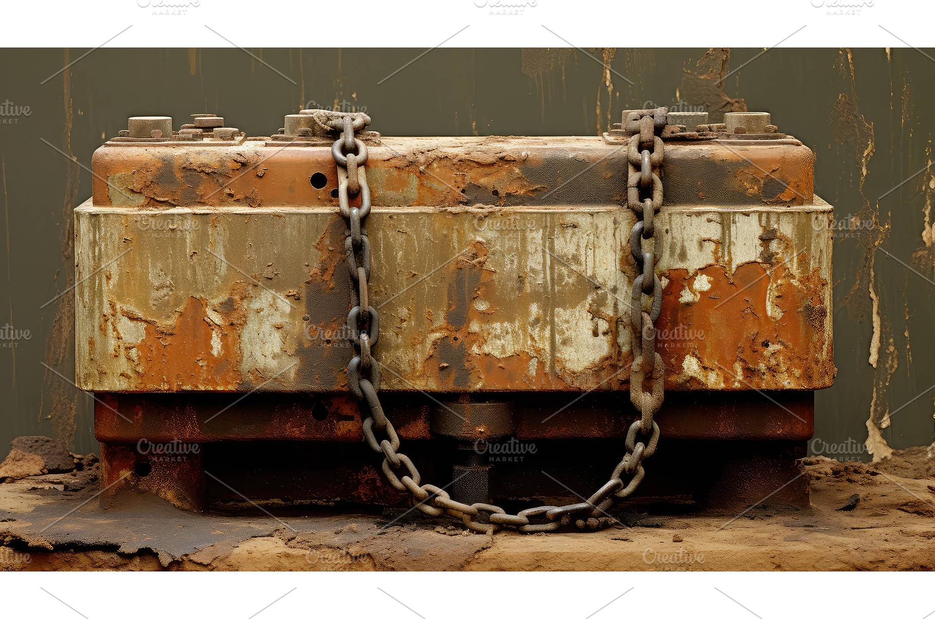 equipment traveling block oil ai, an Industrial Photo by pikepicture