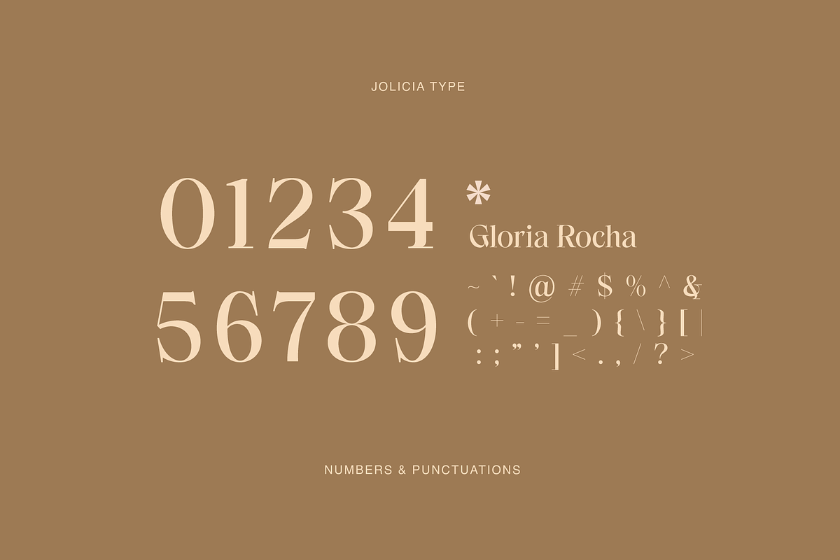 Gloria Rocha | Glamorous Serif Font, a Serif Font by Jolicia Type (Photo 3 of 11)