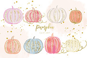Pumpkin Clip art, fall clip art, an Illustration by Sunflower Day Love (Thumbnail 6 of 6)