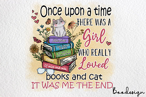 Books And Cat Graphichs