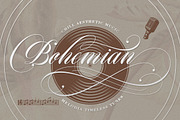 Rhampdone, a Script Font by HKL Studio (Thumbnail 7 of 9)