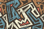 Tribal Patterns Pack, a Pattern Graphic by Gudiny (Thumbnail 7 of 10)
