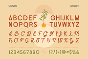 Lostmera, a Sans Serif Font by Burntilldead (Thumbnail 2 of 12)