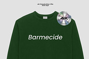 Heavy weight crewneck mockup, a Hoody Mockup by Barmecide Mockup Studio (Thumbnail 2 of 3)