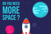 Space Illustration Set, an Illustration by smithytomy (Thumbnail 2 of 5)
