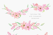 Watercolor tulip Flowers clipart, a Seasonal Illustration by Daryartsy (Thumbnail 3 of 9)