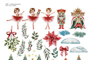 Christmas Clipart – Nutcracker, a Seasonal Illustration by Jenny Quince (Thumbnail 8 of 11)