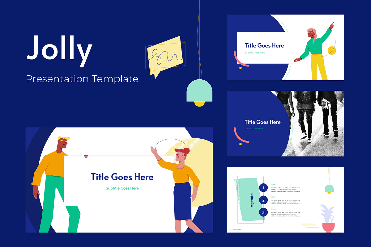 Jolly - Keynote Template, a Presentation Template by chio.design - Khalay Chio (Photo 2 of 10)