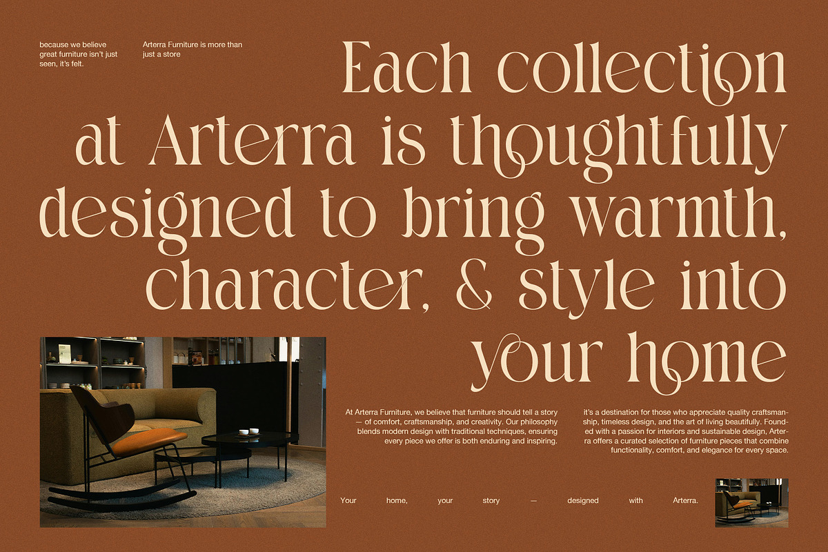 Thoren Elegant Serif Font, a Serif Font by Perfectype (Photo 6 of 8)