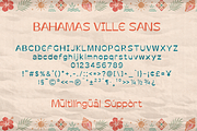 Bahamas Ville Retro Font Duo, a Handwritten Font by Sixtype (Thumbnail 7 of 12)
