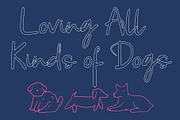CS Alyaka Dashed, a Script Font by Craft Supply Co. (Thumbnail 4 of 8)
