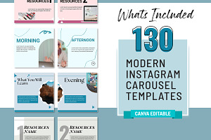 Carousel Canva Instagram Template