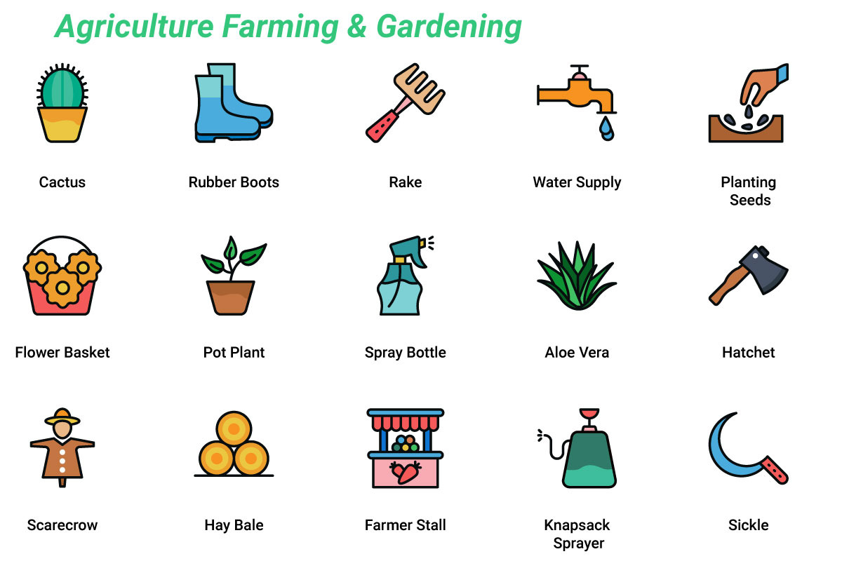 Agriculture Farming & Gardening, an Icon by Color Cubes (Photo 4 of 8)