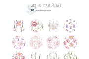 Floral watercolor collection, an Illustration by lilisprints (Thumbnail 5 of 5)