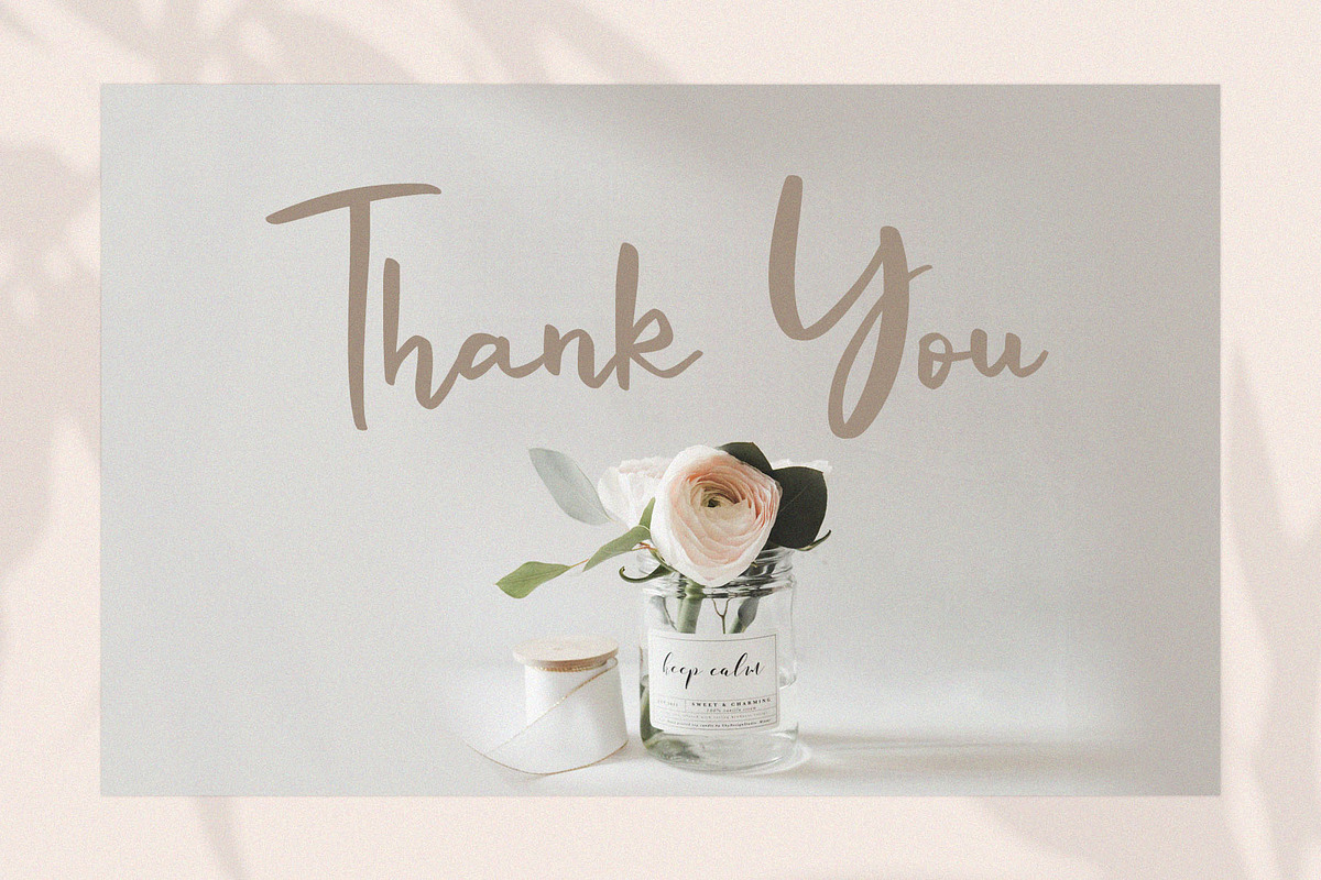 Marlyn - Handwritten Script Font, a Script Font by Craft Supply Co. (Photo 9 of 10)