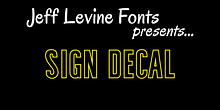 Sign Decal JNL