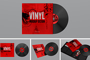 Vinyl Record Mockup Set, a Product Mockup by McLittle Stock (Thumbnail 1 of 6)