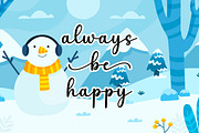 Winter Days, a Script Font by DN Creative (Thumbnail 3 of 7)