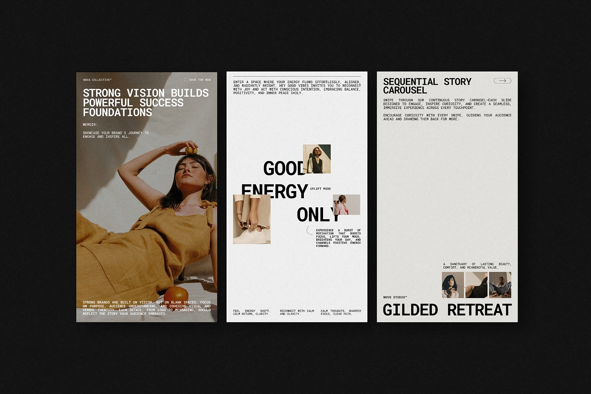 ZENO | Instagram Template (II), a Social Media Template by The Aesthetic Studio (Photo 6 of 10)