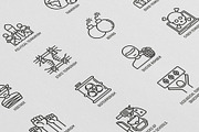 Stop Terrorism | 16 Thin Line Icons, an Outline Icon by Alex Blogoodf (Thumbnail 8 of 11)