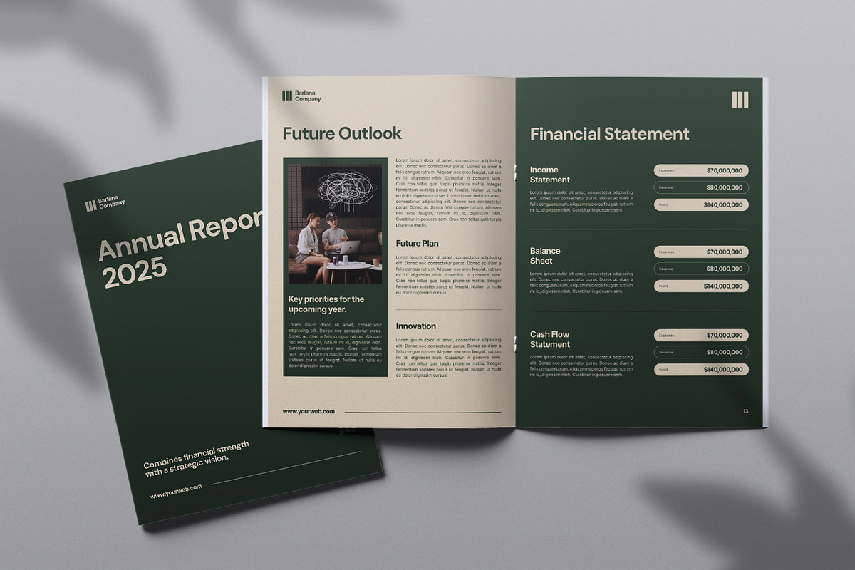 Barlana Annual Report, a Magazine Template by Portocraft (Photo 4 of 6)