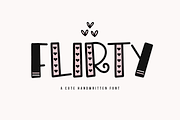 Flirty | Valentine's Day Font, a Font by KA Designs (Thumbnail 1 of 9)