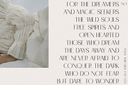Avantgardist Modern Ligature Font, a Sans Serif Font by Laras Wonderland (Thumbnail 18 of 18)