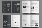 Company Profile Brochure Template, a Brochure Template by MightyDesign (Thumbnail 2 of 6)