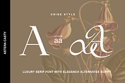 Astera Casty - Luxury Script Font, a Serif Font by RagamKata (Thumbnail 7 of 10)