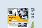 Flyer on MS Word, a Flyer Template by Design'sTRIBE (Thumbnail 1 of 3)