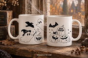 WHIMSICAL HALLOWEEN Clipart Bundle, a Decorative Illustration by InstaDesignPro (Thumbnail 3 of 13)