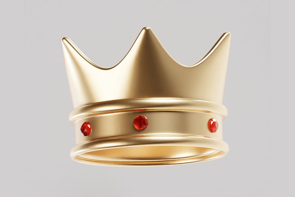 Crown 3d model, an Object 3D Model by fahad121 (Photo 2 of 7)